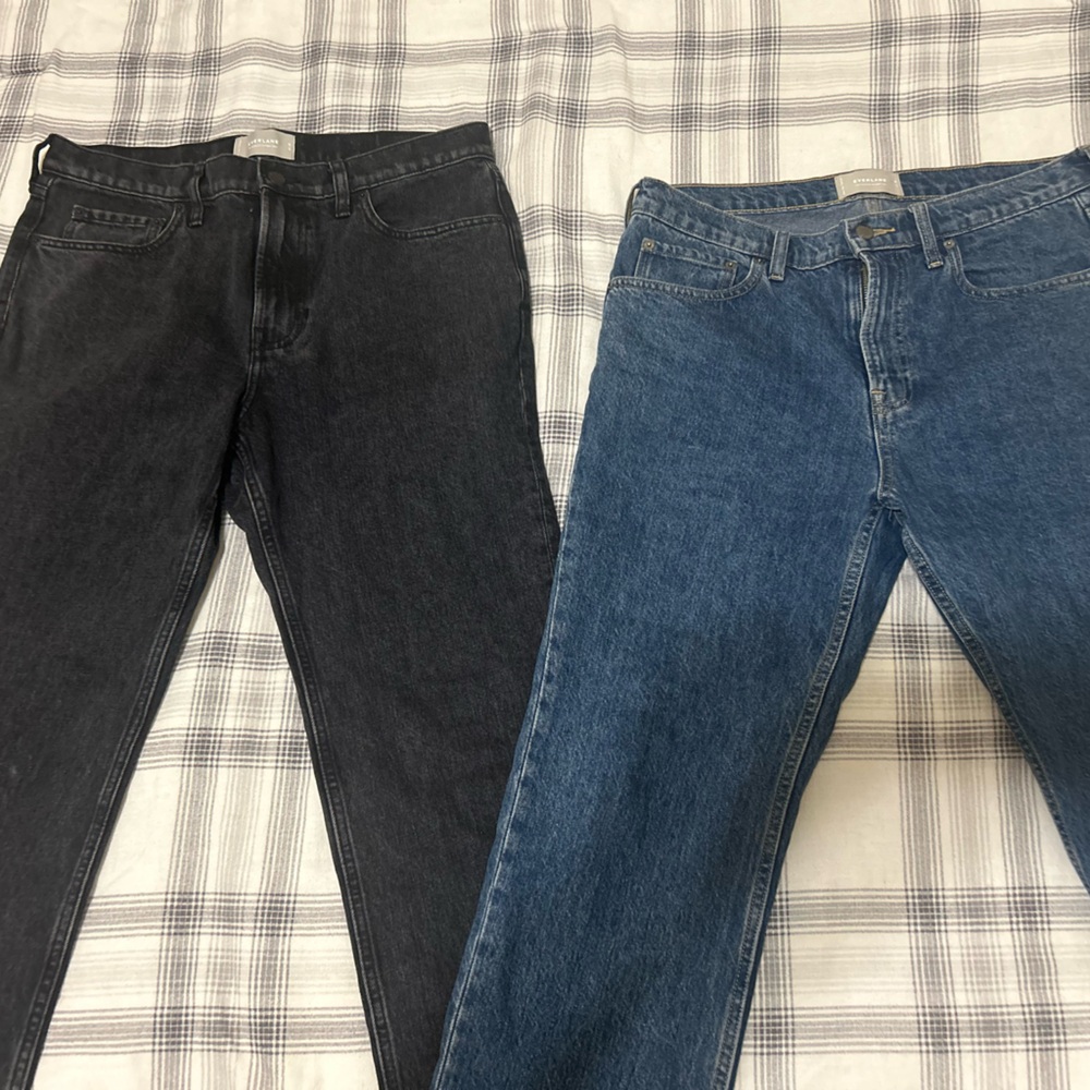 Everlane Authentic Straight Jeans Bundle (2)
32x28